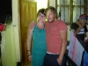 meine cousine Linda und ich in Antigua vor ihrem Zimmer